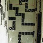 “Domino Rooms”,  installation at Pedvale Open Air Museum, 2001.