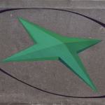 Frida’s  Rotating Star, 24x38cm
